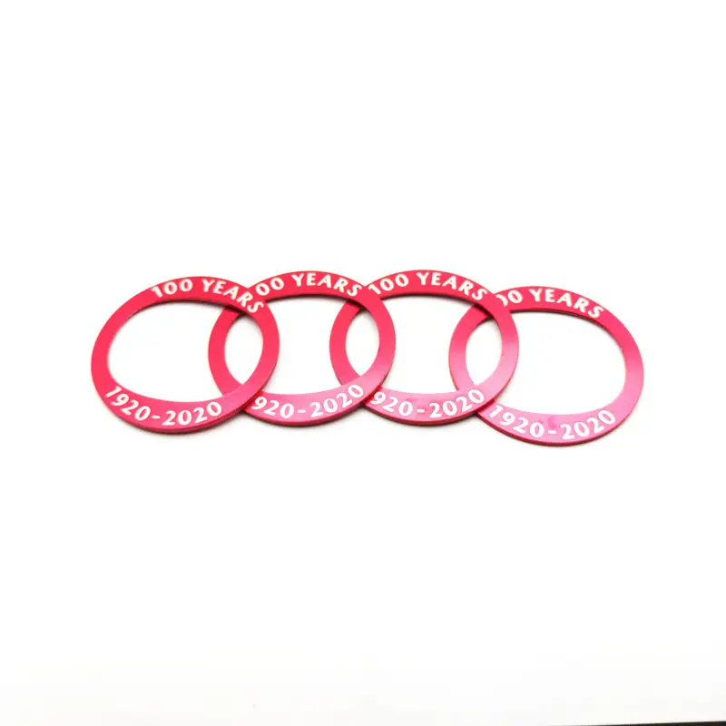 Aluminum Alloy 100th Anniversary Commemorative Car Modification Sticker