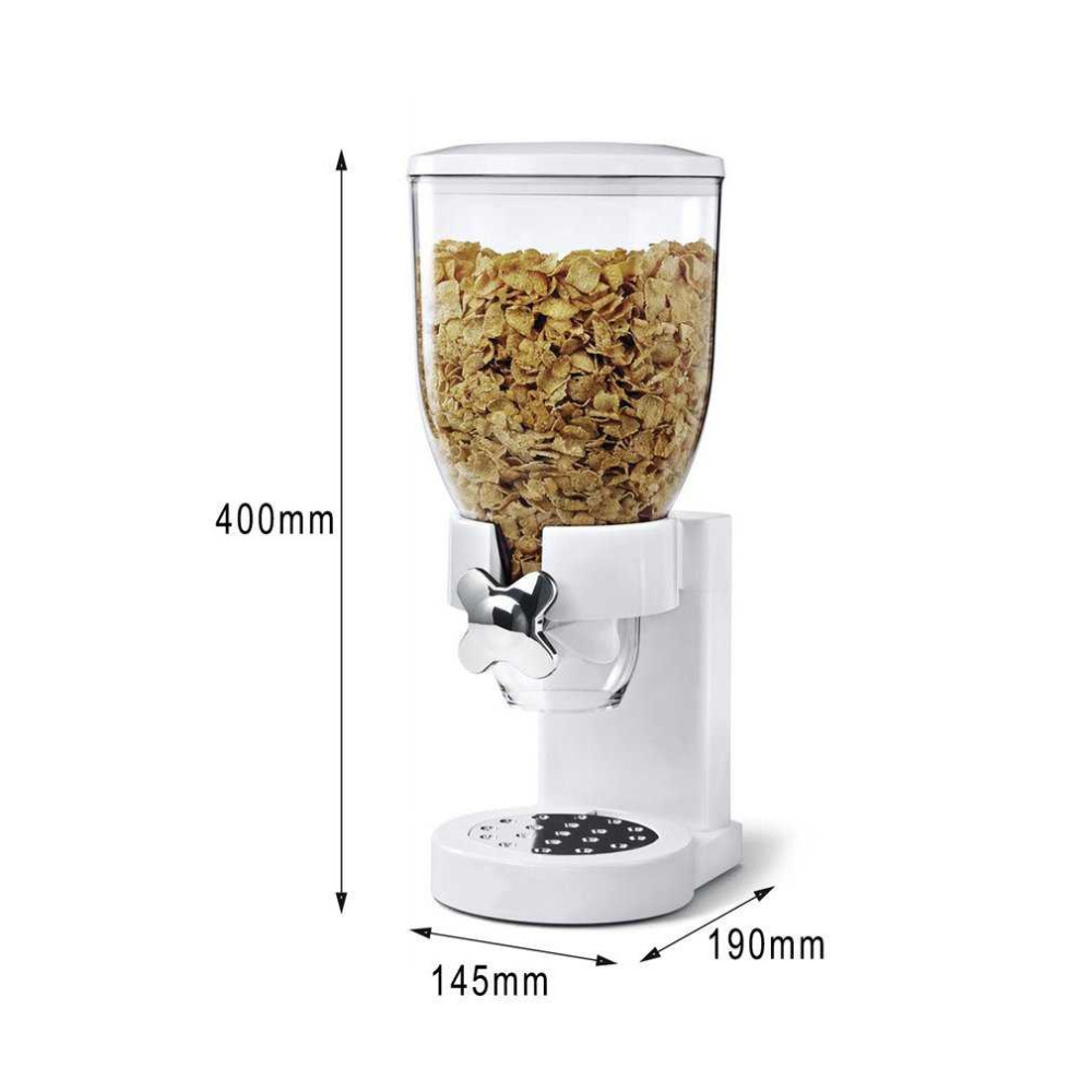 Title 3, Single-head plastic food dispenser oatmeal cere...