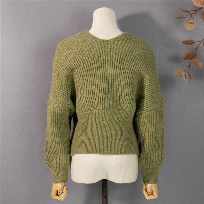 Title 11, Cross Twist Pullover Damenpullover mit V-Aussch...