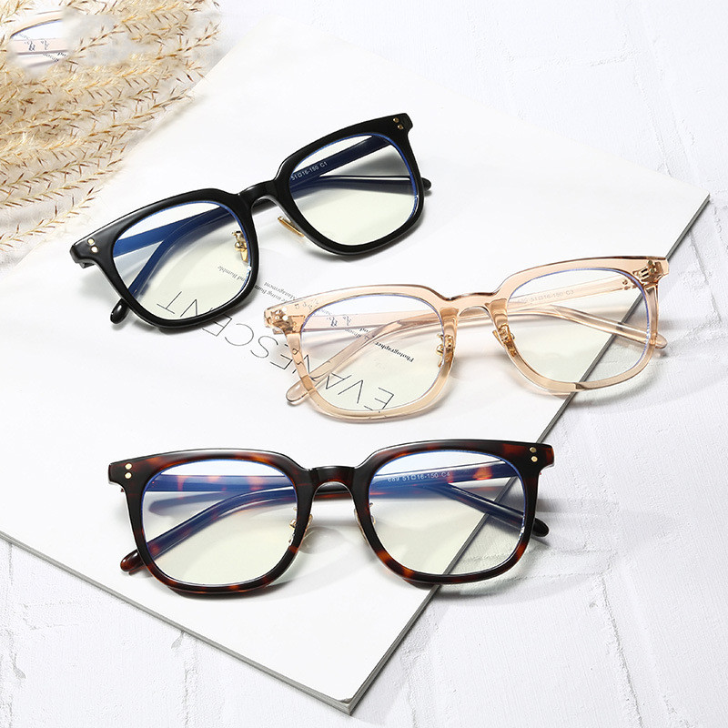 Title 1, Anti-blue light flat glasses frame