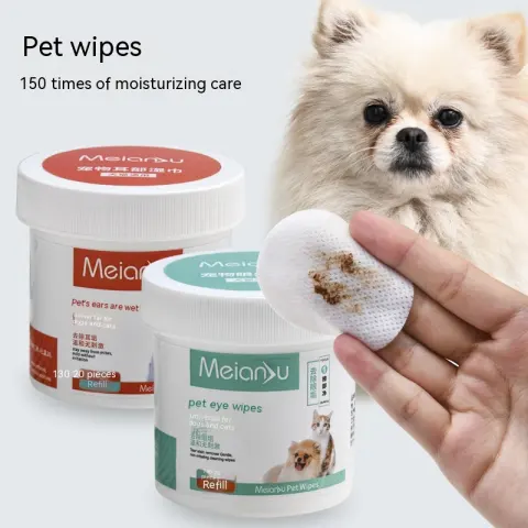Ear Cleaning Eyes Tear-removing Wipes for Pets