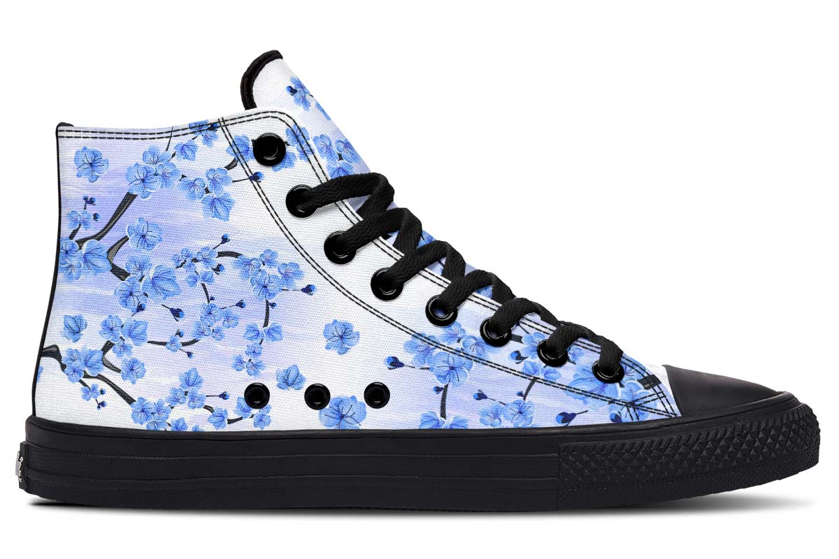 Printed Couple High-top Canvas Shoes