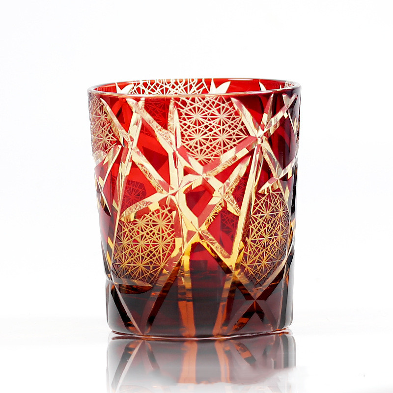 Hand Carved Crystal Glass