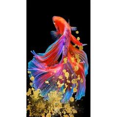 Diamond Painting Round Square Diamond Rhinestone Picture - K - View 1
