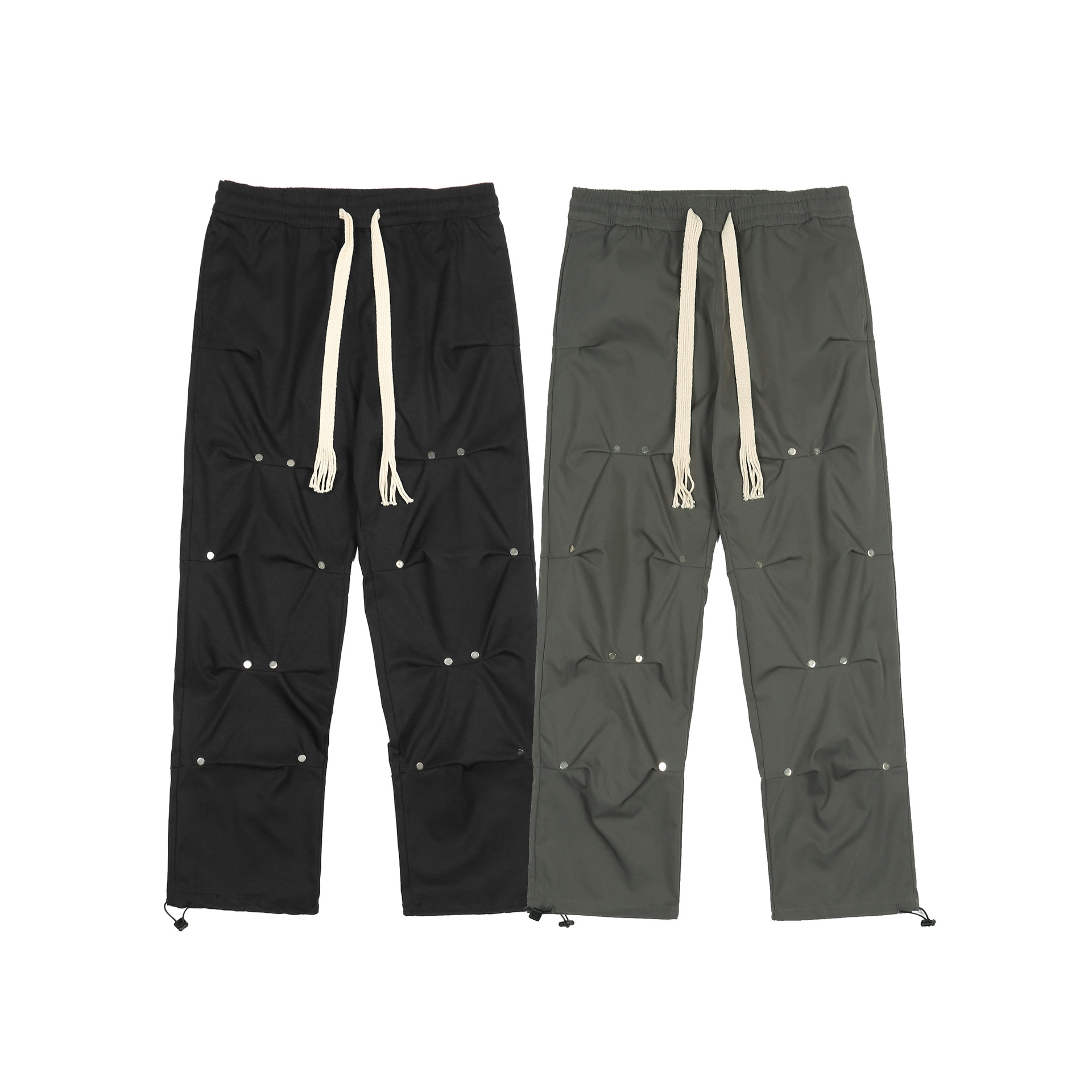 Title 5, American Street Dark Tide Casual Broek met Meta...