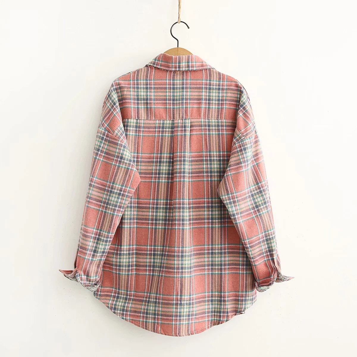 Title 6, New Loose Long-sleeved Bottoming Shirt Jacket