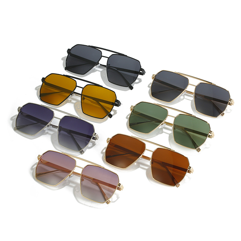 Women's Fashion Double Bridge Polarized Glasses - Image 12