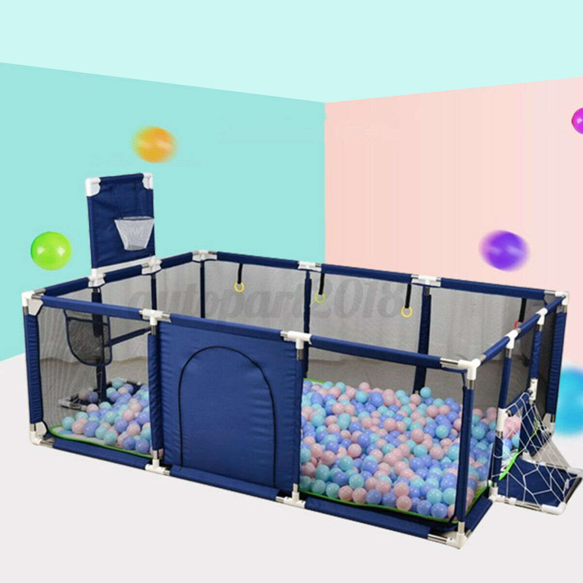Baby Playpen Child Play Mat Kid Interactive