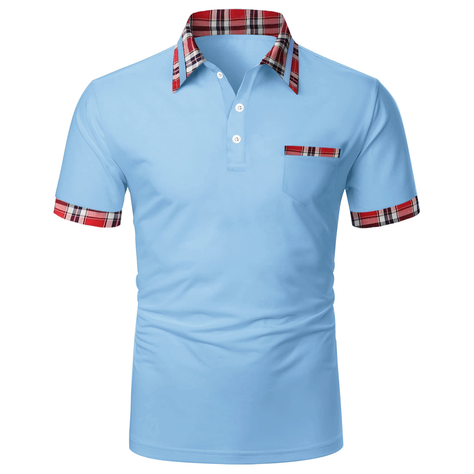 Title 7, Camiseta Polo para Hombre Estilo Nuevo Manga Co...