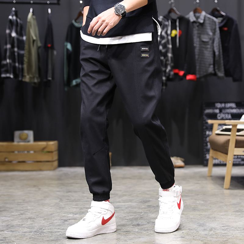 Title 4, Sports All-match Casual Trousers with Waistband...