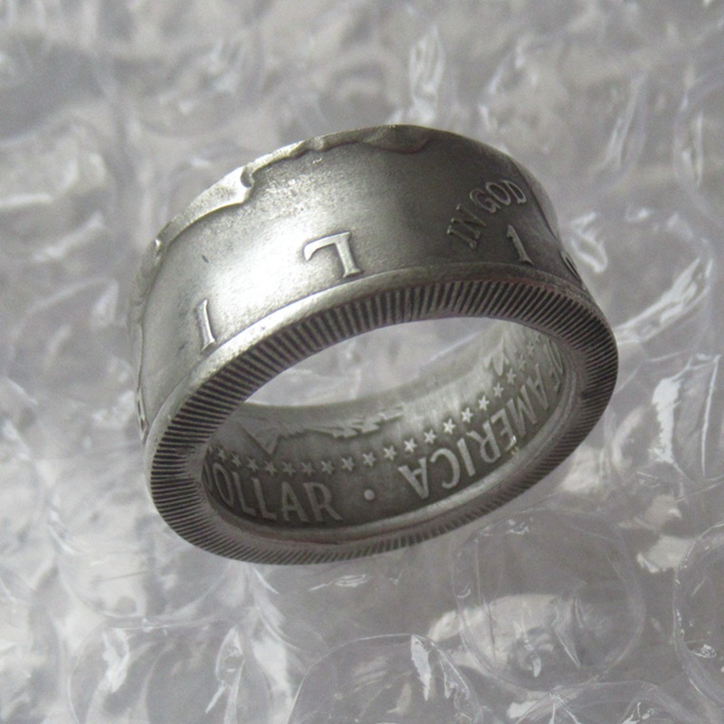 Title 5, Anillo Artesanal Plateado en Plata Antigua con ...