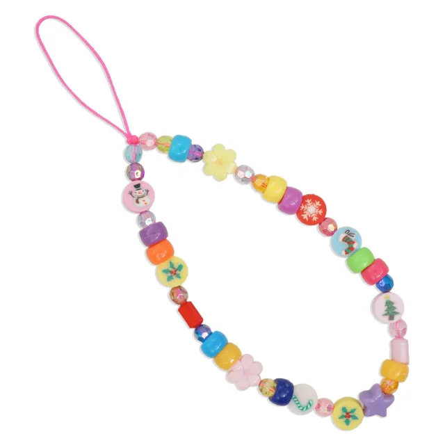 Ethnic Christmas Elements Acrylic Soft Ceramic Phone Chain Qtk210027B - Shop at LoveMi
