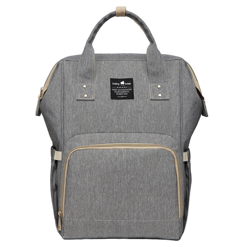 Multifunctional Large capacity Mother And Baby Bag Grey - Shop at LoveMi