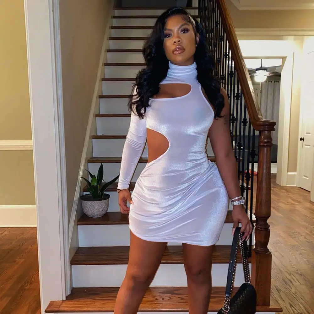 Fashion Casual Single Sleeve Dress