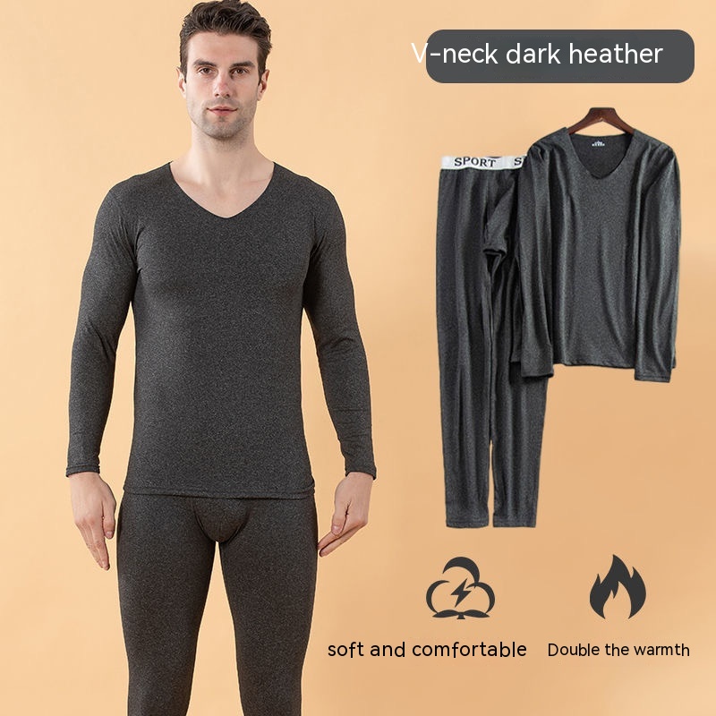 Title 5, Milk Silk Seamless Thermal Underwear Men