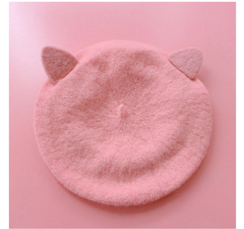 Title 3, Cute pink piggy beret