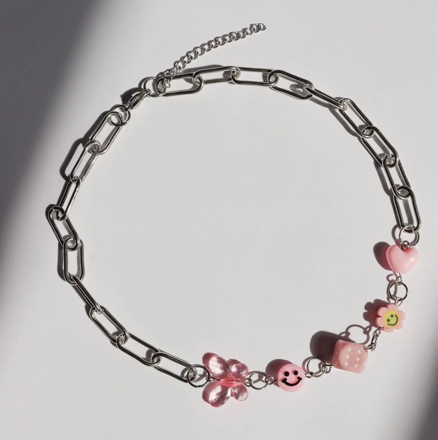 European And American Pearl Stitching Pendant Clavicle Chain