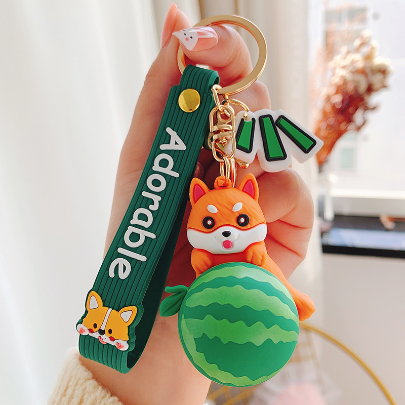 Watermelon Orange Shiba Inu