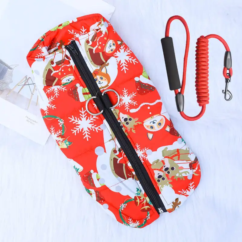 Dog Clothes Pet Winter Thick Warm Cotton Vest