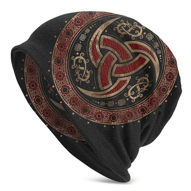 Fashion Creative Print Men's Women's Knitted Hat — foto 4