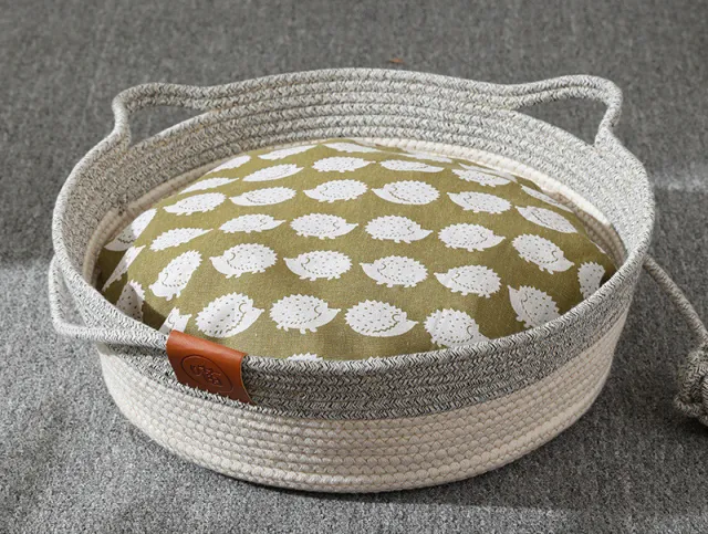 Four Seasons Universal Bed Cat Nest Grey And Cushion - Shop at LoveMi