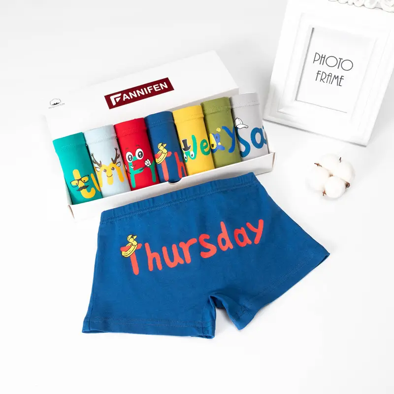 Autumn Underpants 7 Pack Week Days Underwear