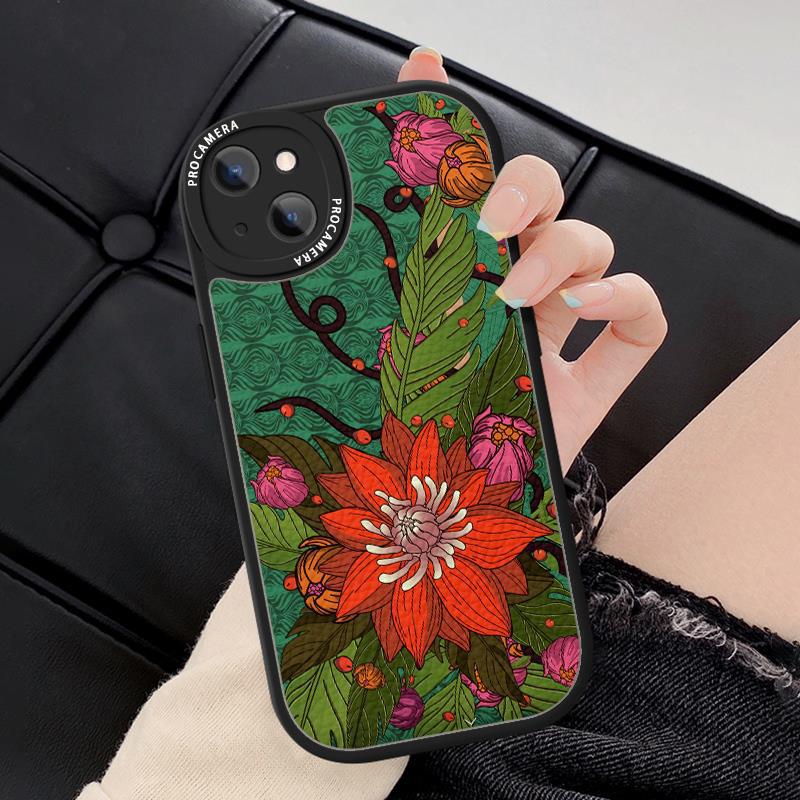 Fashion Print Collection Lambskin Phone Case - Image 3