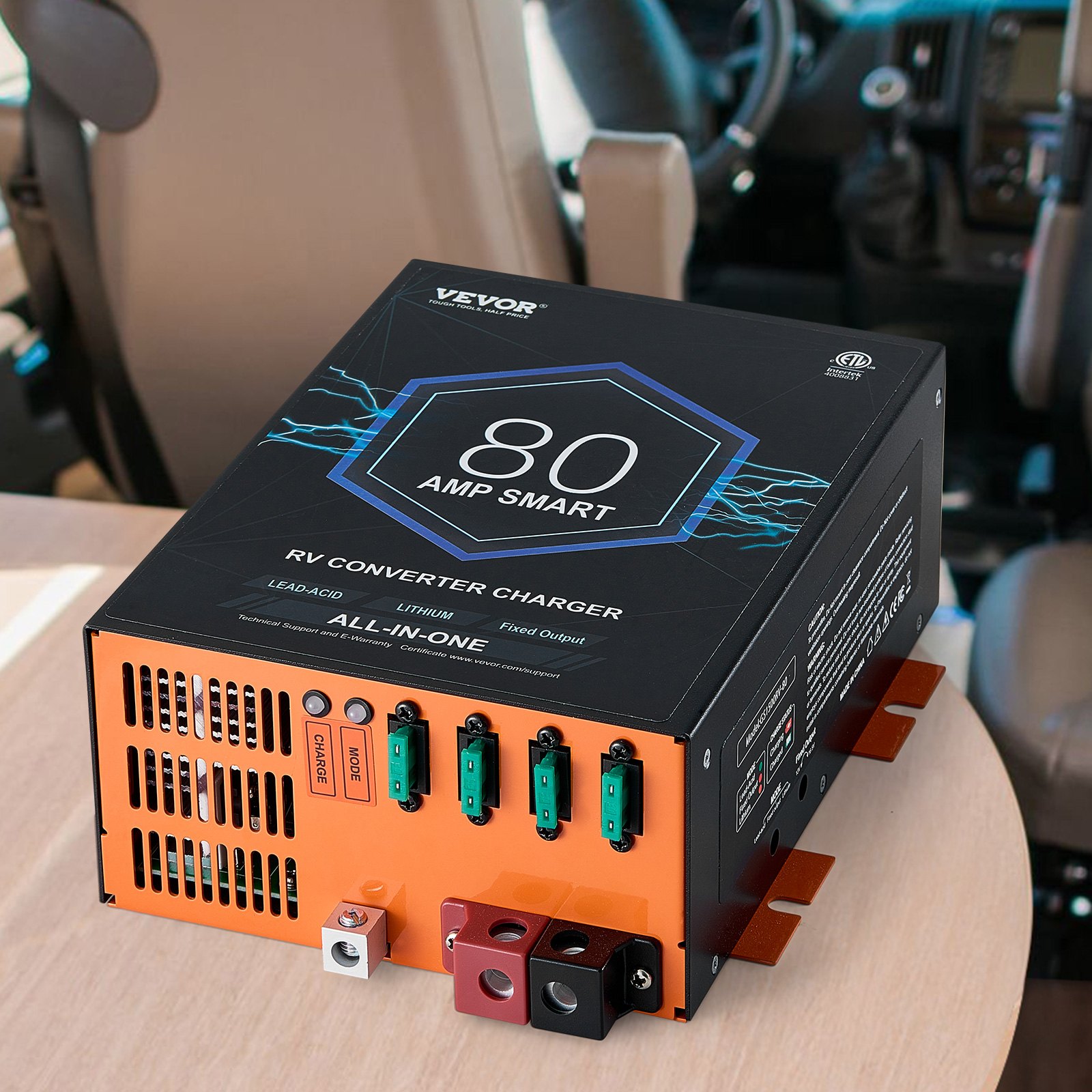 RV Converter 80 Amp 110V AC To 12V DC RV Power Converter Battery Charger image 11