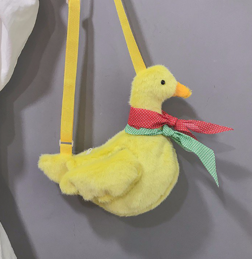 Fashion cartoon duck messenger bag