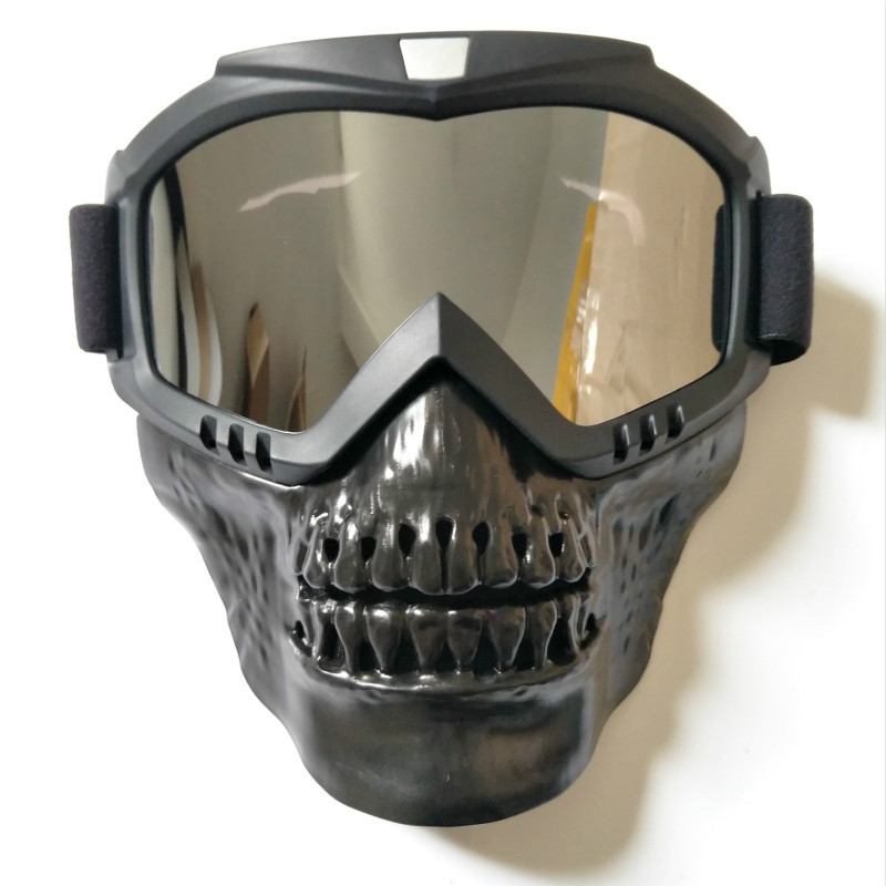 Title 2, Motor Outdoor Sport Demon Schedelmasker Bescher...