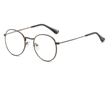 Blue Light Blocking Metal Frame Glasses Frame
