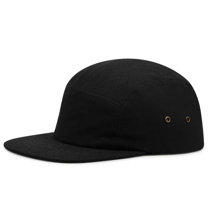 Men's Fashion Casual Cotton Soft Top Baseball Hat - Black