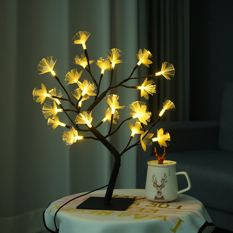 24lights fiber optic flower t