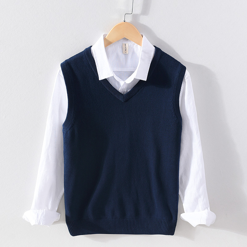 Men's Vest Business Casual V Neck