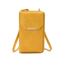Fashion And Personality Women's One-shoulder Messenger Bag - Yellow - View 1