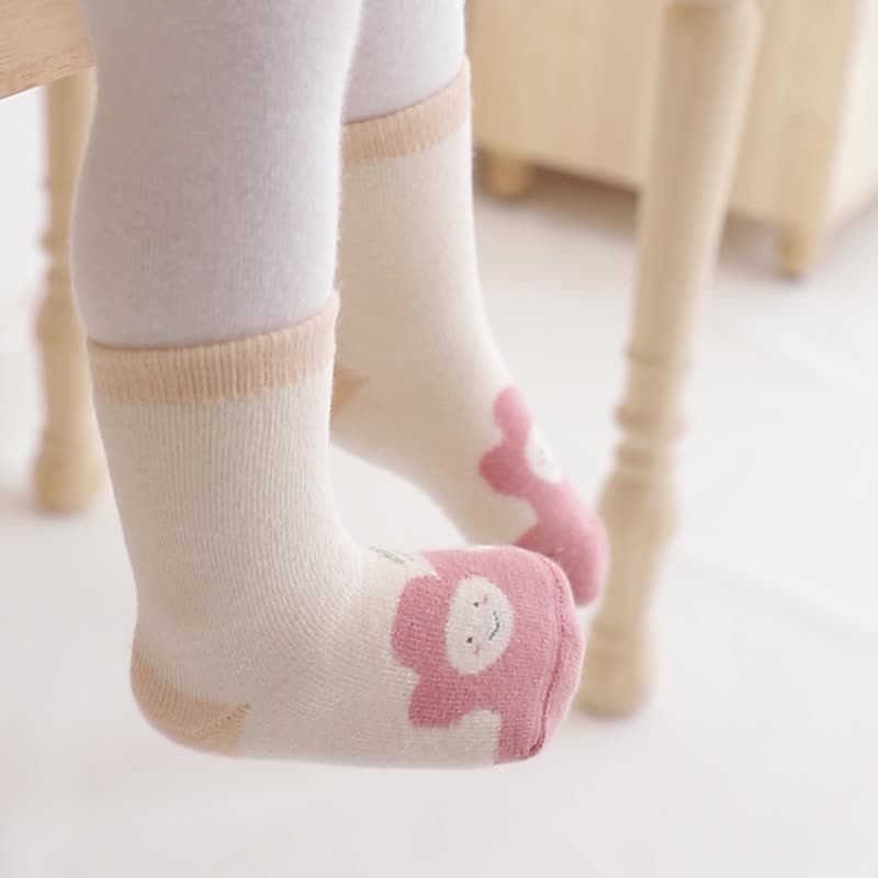 Baby Socks For Autumn And Winter Combed Cotton Thickening To Keep Warm