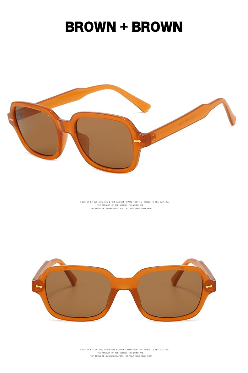Trendy Personalized Sunglasses Wild Retro Trendy Sunglasses - Image 2