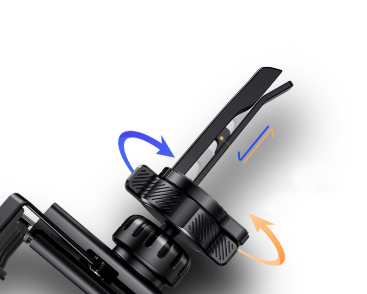 Gravity Air Outlet Fully Automatic Hidden Dual-arm Car Navigation Mobile Phone Holder - Image 3