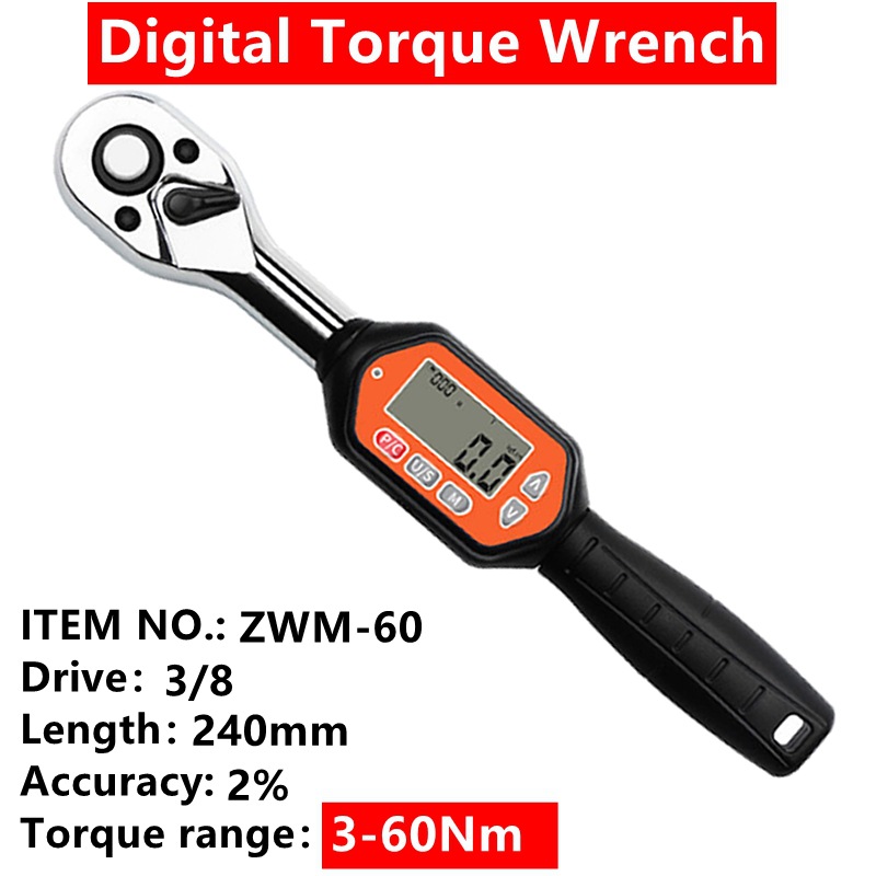 Title 3, Movable Head Digital Display Torque Wrench