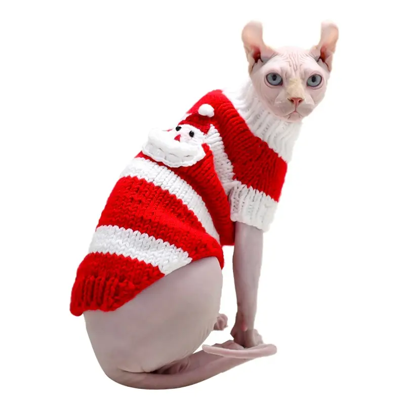 Hairless Cat Warm Sweater Pet Clothes