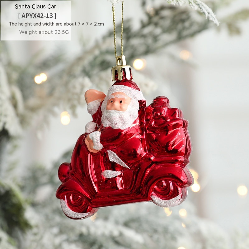 Santa Claus Cycling Pendant2