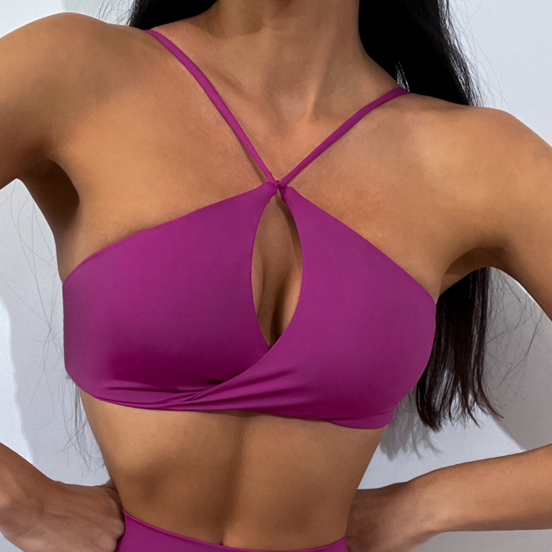 Fuchsia bra