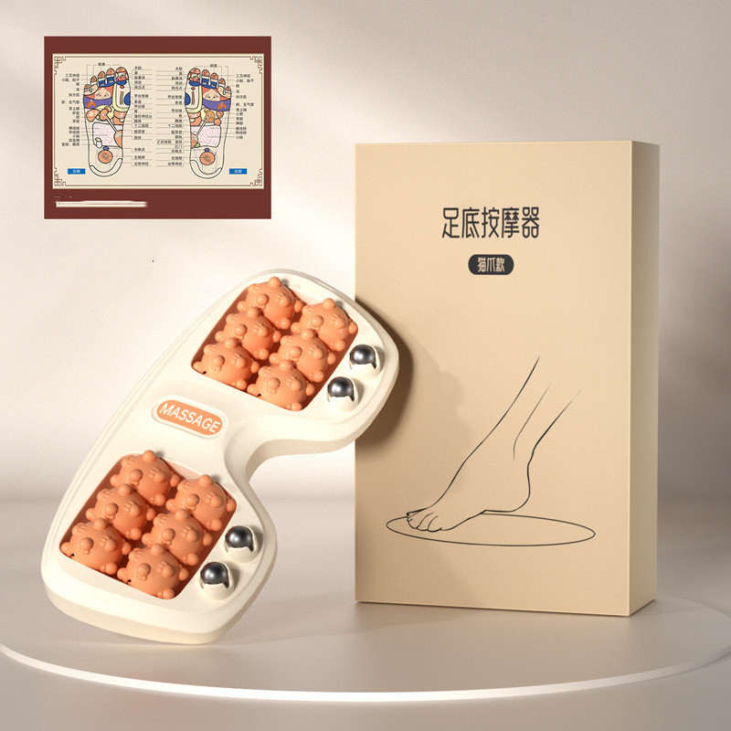 Foot Massager Foot Pedicure Health Home Leg — Orange