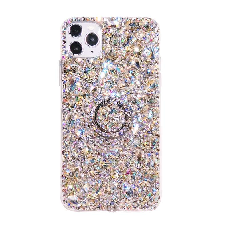 Luxury Full Diamond Acrylic Phone Case - Image 2