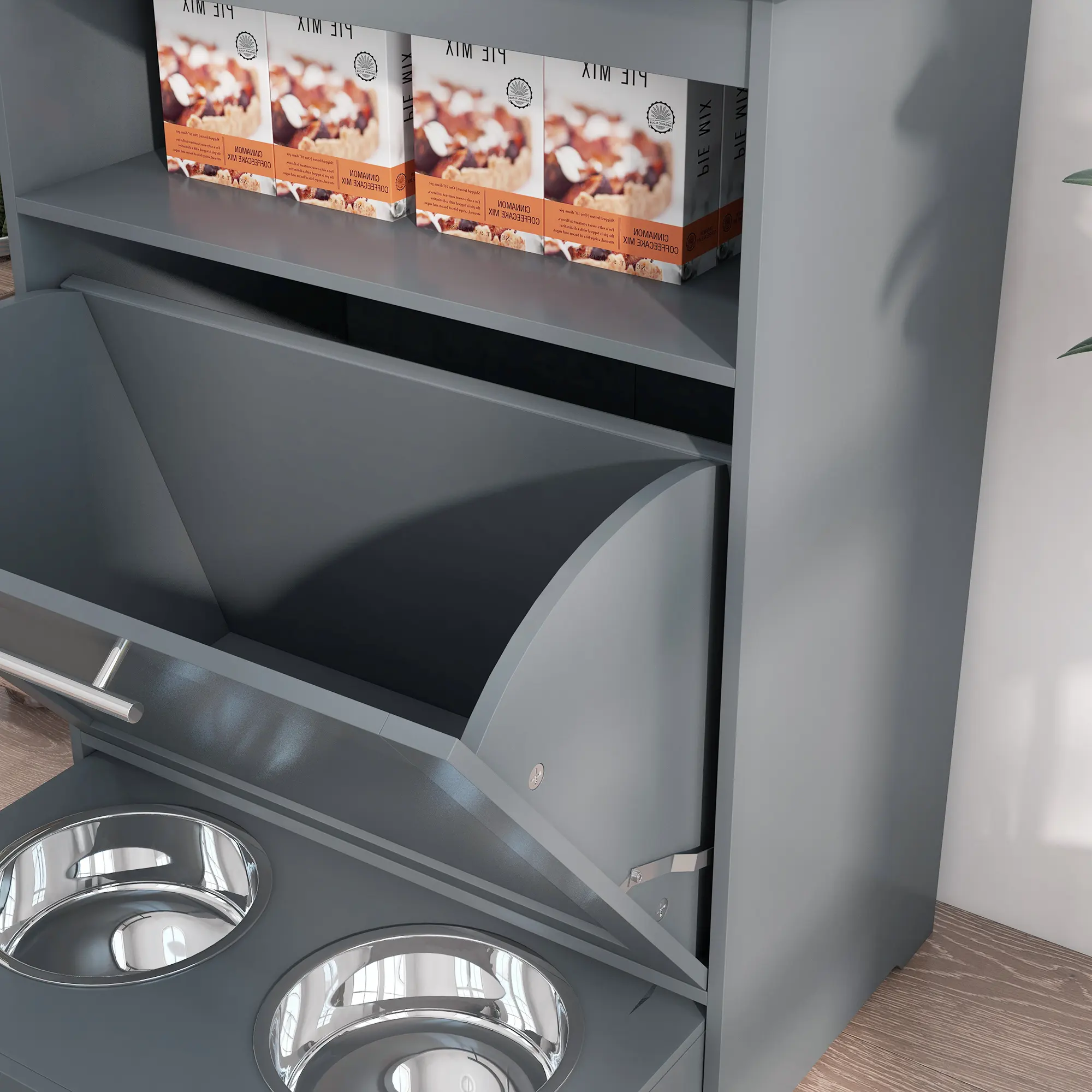 Pet Feeder Stations, Lockers, Dog Food Storage