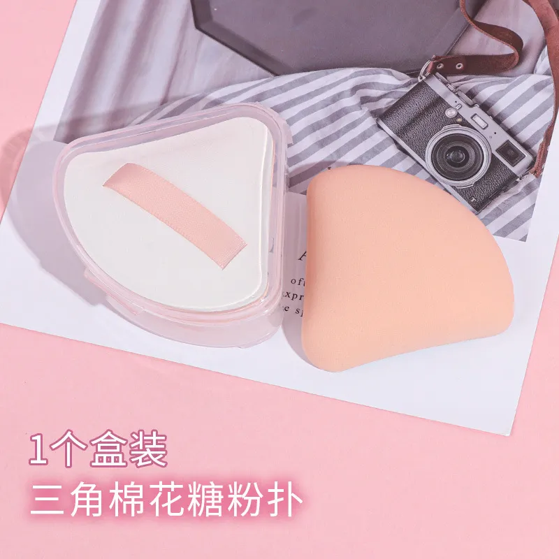 Makeup Sponge Puff, Reusable Dry And Wet Soft Air Cushion Puff, Suitable For Liquid Foundation, Foundation, Concealer - Triangle