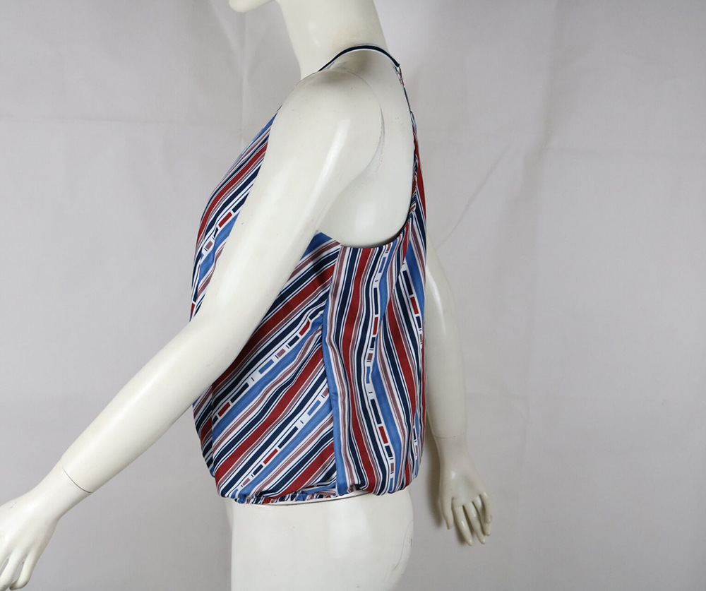 Title 4, New Contrast Color Striped Camisole Top