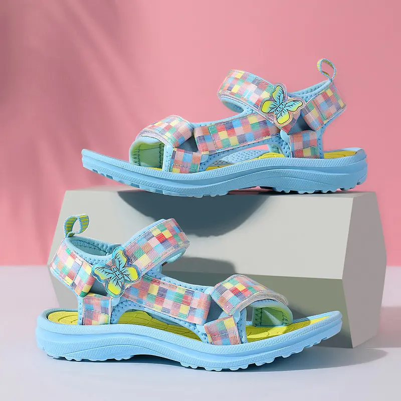 Princess Shoes Toe Beach Soft Sole Student Children Sandals