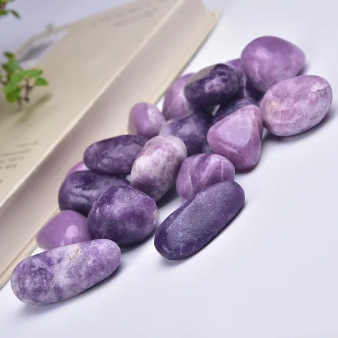 Lepidolite Tumbled Stones, lepidolite