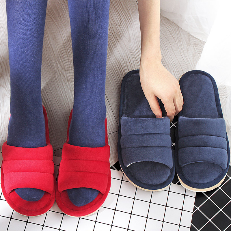 Household Indoor Soft-soled Cotton Slippers